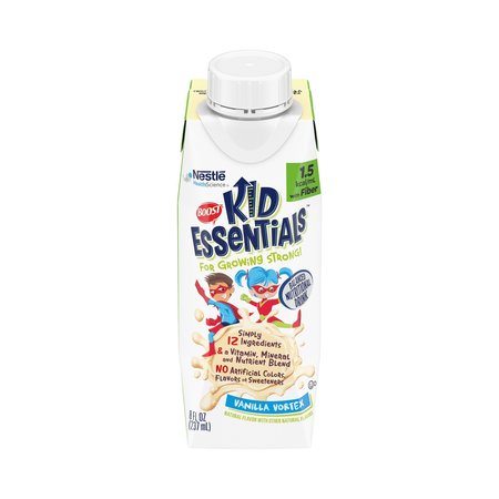 BOOST Kid Essentials 1.5 with Fiber Vanilla Pediatric Oral Supplement / Tube Feeding Formula, PK 24 00043900663289
